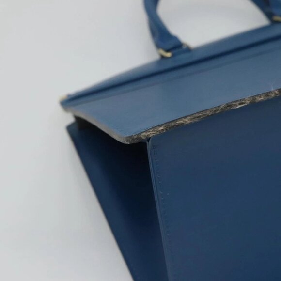 LOUIS VUITTON Epi Riviera Hand Bag Blue M48185 LV Auth BA1339 - Picture 2 of 13